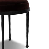 Corinne Accent Stool, Surrey Plum by Four Hands-Furniture - Chairs-High Fashion Home
