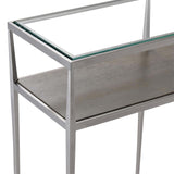 Cornelia Console Table, Nebbia