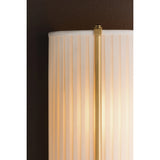 Cornell Tall Wall Sconce, Aged Brass