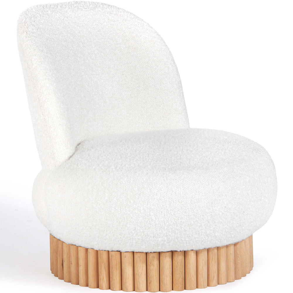 Corso Swivel Chair, White