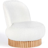 Corso Swivel Chair, White