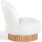 Corso Swivel Chair, White