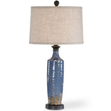Cortez Table Lamp, Blue-Lighting-High Fashion Home