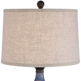 Cortez Table Lamp, Blue-Lighting-High Fashion Home