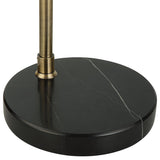 Cosette Floor Lamp, Antique Brass-Lighting-High Fashion Home