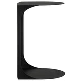 Cote Accent Table, Black-Furniture - Accent Tables-High Fashion Home