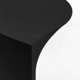 Cote Accent Table, Black-Furniture - Accent Tables-High Fashion Home