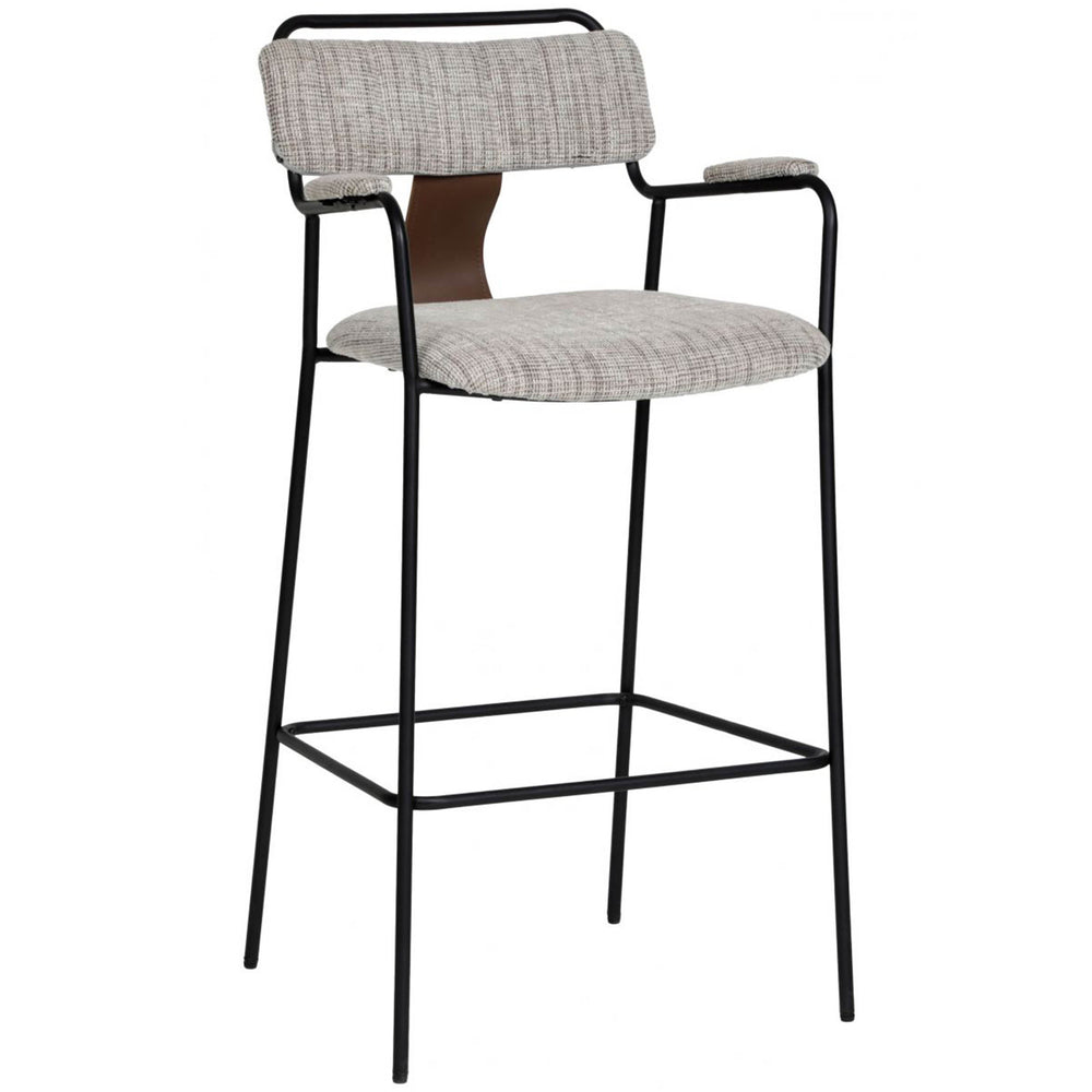 Couva Barstool & Counter Stool, Gray Tweed