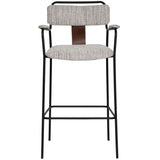 Couva Barstool & Counter Stool, Gray Tweed