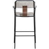 Couva Barstool & Counter Stool, Gray Tweed