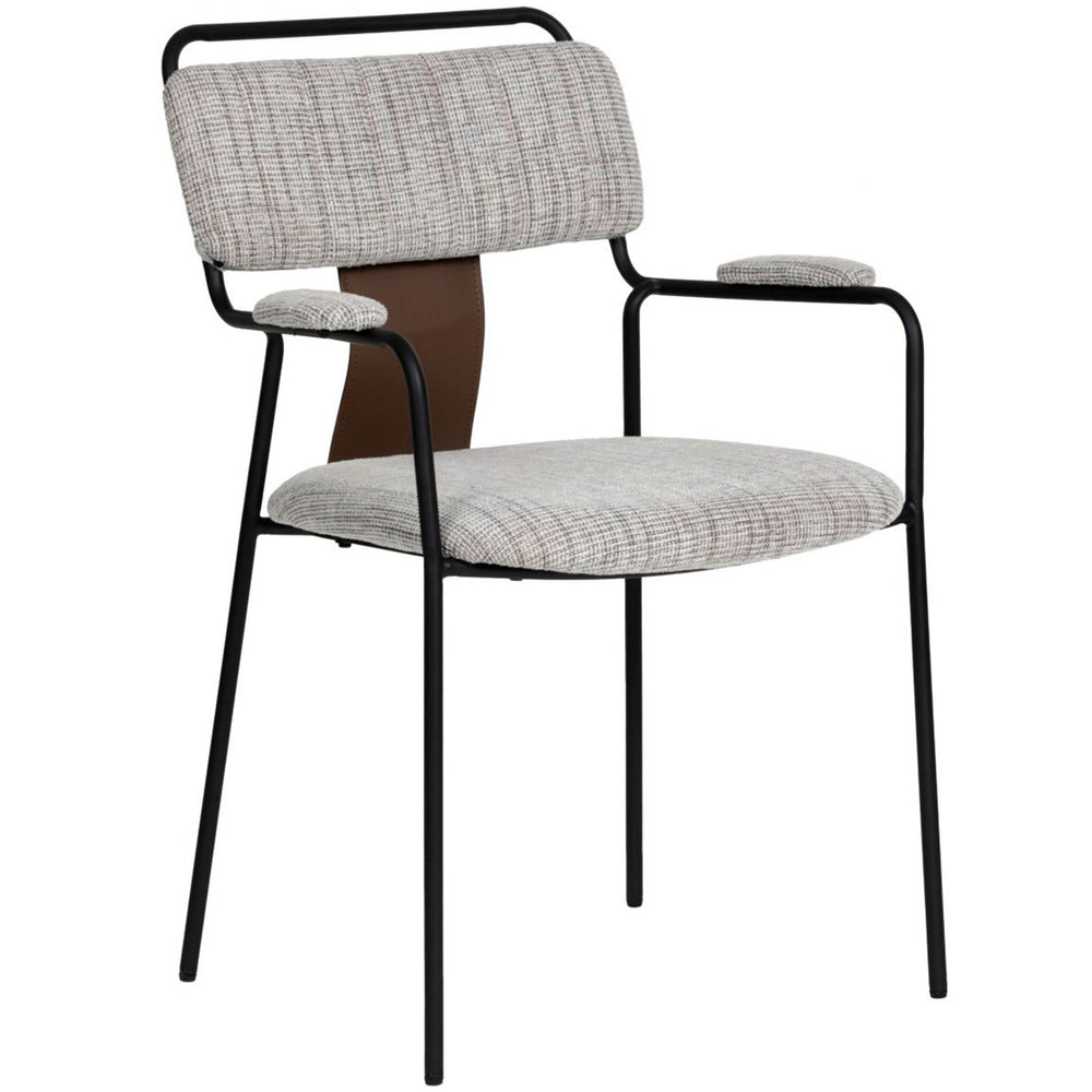 Couva Dining Chair, Gray Tweed, Set of 2-Furniture - Dining-High Fashion Home