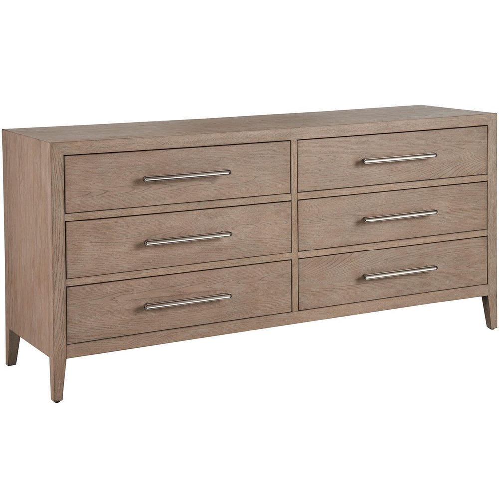 Cove 6 drawer Dresser, Gray Oak-Furniture - Storage-High Fashion Home
