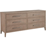 Cove 6 drawer Dresser, Gray Oak-Furniture - Storage-High Fashion Home