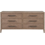 Cove 6 drawer Dresser, Gray Oak-Furniture - Storage-High Fashion Home