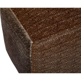 Cowhide Pouf, Guinea Fowl Print-High Fashion Home