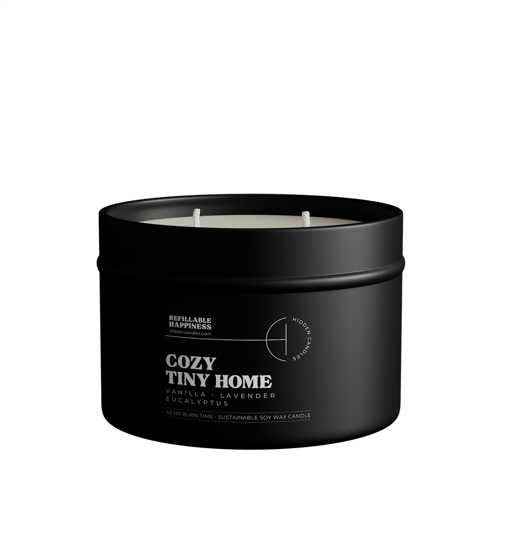 Cozy Tiny Home Candle Refill-Candle Tin-High Fashion Home
