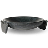 Cradle Bowl, Black Marble-Accessories-High Fashion Home