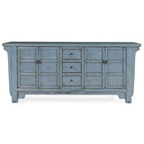 Crafton Buffet, Blue-Furniture - Storage-High Fashion Home