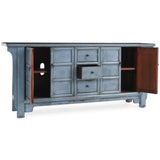 Crafton Buffet, Blue-Furniture - Storage-High Fashion Home