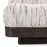 Crandall Swivel Chair, Cocoa Cream