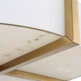 Cresson 4 Light Pendant, Brushed Brass-Lighting-High Fashion Home