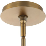 Cresson 4 Light Pendant, Brushed Brass-Lighting-High Fashion Home