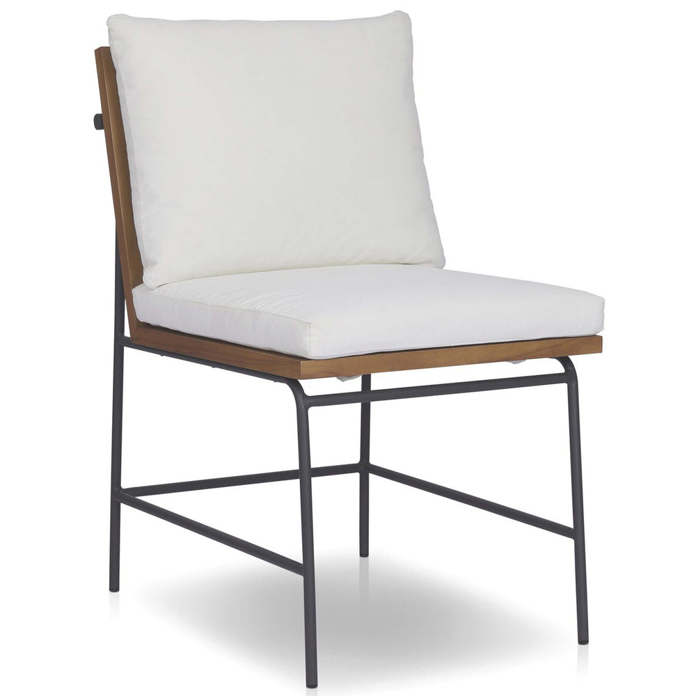 Crete Outdoor Dining Chair, Arashi Salt, Set of 2
