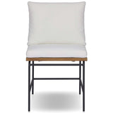 Crete Outdoor Dining Chair, Arashi Salt, Set of 2