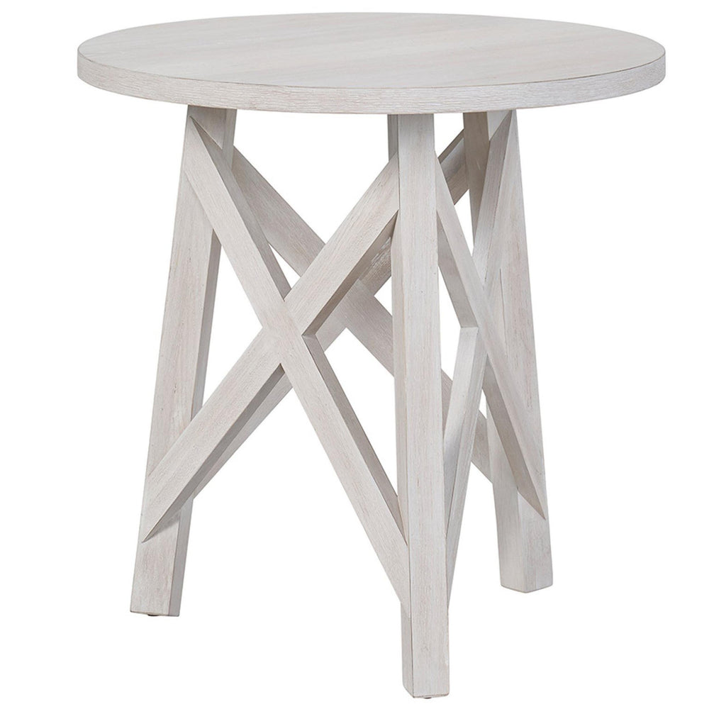 Cricket Table, Buttermilk-Furniture - Accent Tables-High Fashion Home