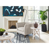 Cricket Table, Buttermilk-Furniture - Accent Tables-High Fashion Home