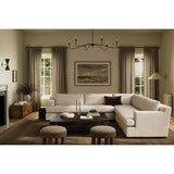 Crispin 3 Piece Sectional, Nomad Marshmallow by Four Hands