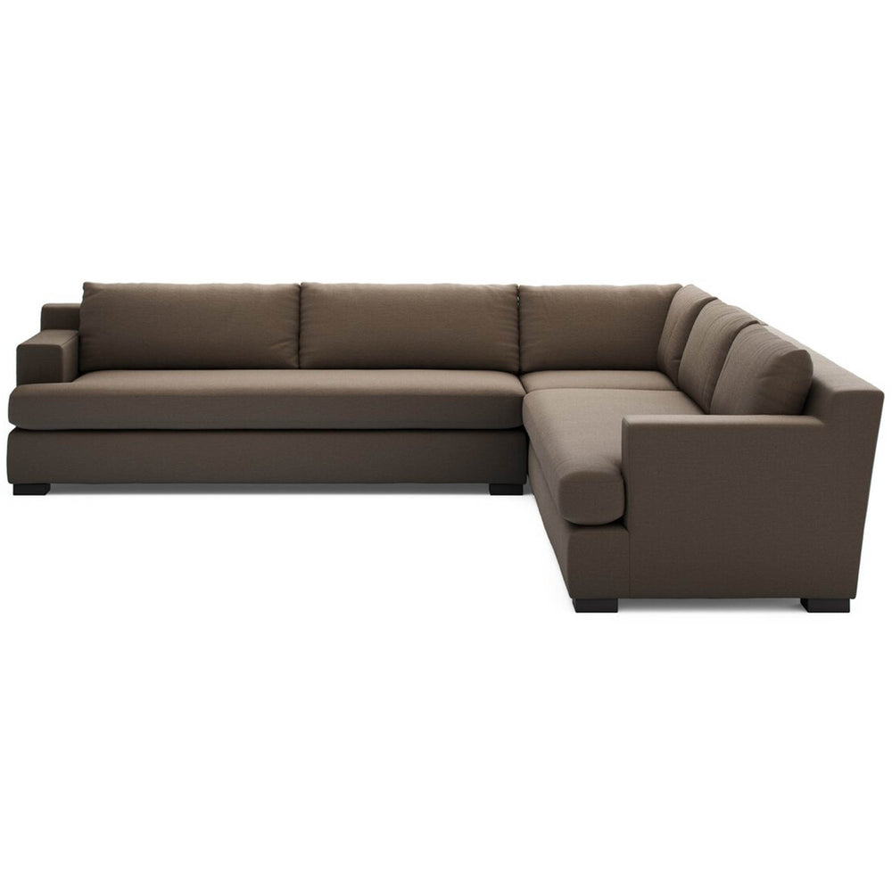 Crispin 3 Piece Sectional, Savoy Coffee by Four Hands