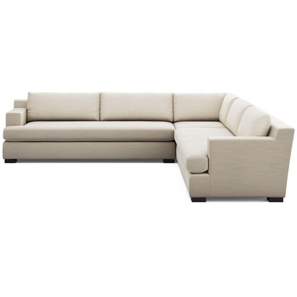 Crispin 3 Piece Sectional, Savoy Parchment by Four Hands