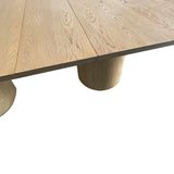Cromwell Dining Table, Raw Oak-Furniture - Dining-High Fashion Home