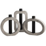 Crosby Round Vase, Grey-Accessories-High Fashion Home