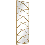 Crossed Up Mirror, Gold