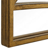 Crossed Up Mirror, Gold