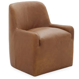 Cruz Armless Leather Dining Chair, Concord Mink, Set of 2 by Becki Owens-Furniture - Dining-High Fashion Home