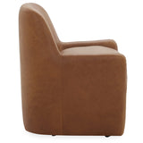 Cruz Armless Leather Dining Chair, Concord Mink, Set of 2 by Becki Owens-Furniture - Dining-High Fashion Home