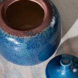 Cruz Bottles, Blue, Set of 3-Accessories-High Fashion Home