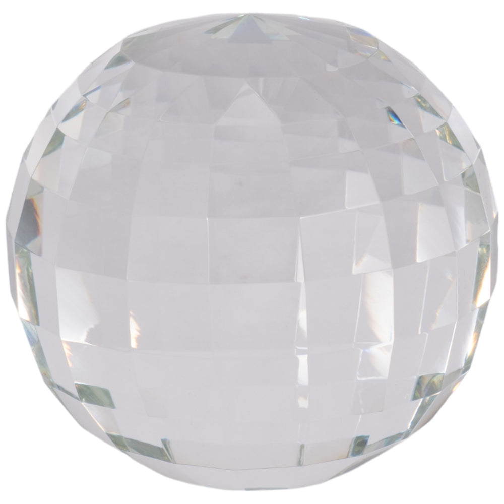 Crystal Orb, Clear-Accessories-High Fashion Home