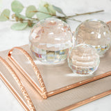 Crystal Orb, Clear-Accessories-High Fashion Home