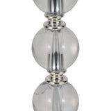 Crystal Table Lamp, Silver, Set of 2-Lighting-High Fashion Home