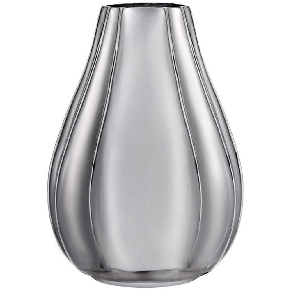 Cullen Vase, Silver-Accessories-High Fashion Home