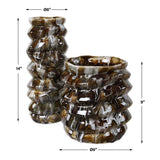 Cuoco Vases, Multi, Set of 2
