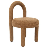 Curco Dining Chair, Brown, Set of 2-Furniture - Chairs-High Fashion Home