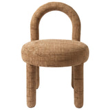 Curco Dining Chair, Brown, Set of 2-Furniture - Chairs-High Fashion Home