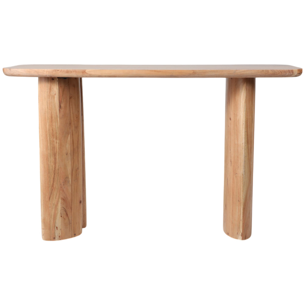 Curved Leg Console, Natural