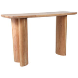 Curved Leg Console, Natural