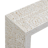 Cyprus Console Table, Cream-Furniture - Accent Tables-High Fashion Home
